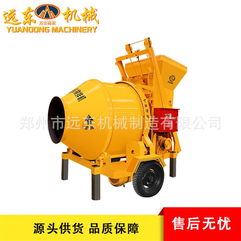 齿定制J0ZC50全土自动爬斗搅JZC500全拌机全自动圈翻斗拌灰机混凝