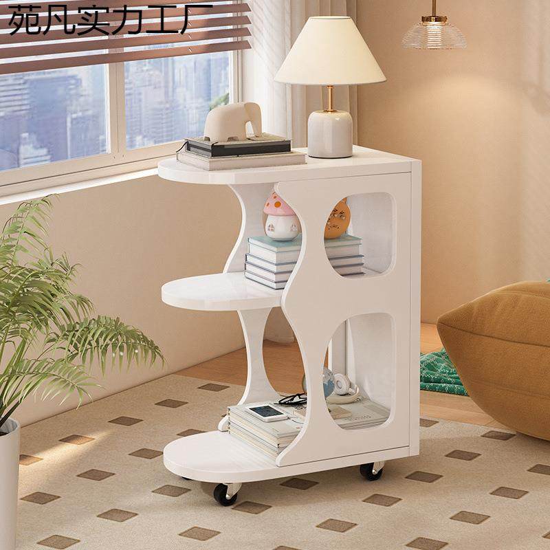 滑轮小桌子家用简约现代小户型阳台客厅小茶几卧室床头柜边几角,金属材料及制品,金属加工件/五金加工件,淘宝优惠券,粉丝福利购,淘宝优惠卷