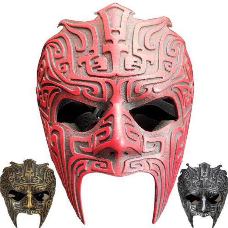 青云志面具万圣节脸谱装扮派对中国风影视人物面罩红银Halloween