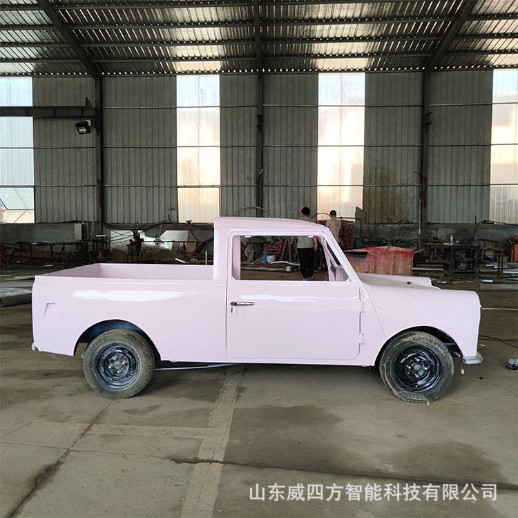 仿真汽车模型铁艺复古老爷车售卖车模型制作个性复古车模型摆件