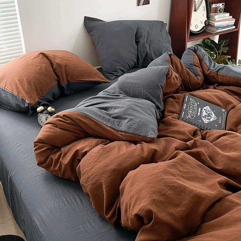 床上四件套带被芯枕芯被套床单被子全套一整套学生宿舍三件套单人