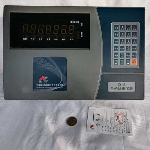 出售电子称重仪表D12-Y塑料外壳调试简单更换方便D12-Y称重仪表