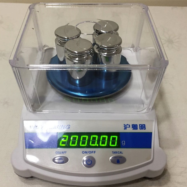 沪粤明交直流电子天平0.1g