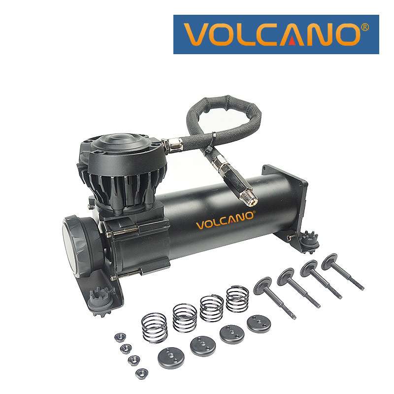 VOLCANO24V小空气压缩机高压充打气泵静音悬架特种车IP67防护V460