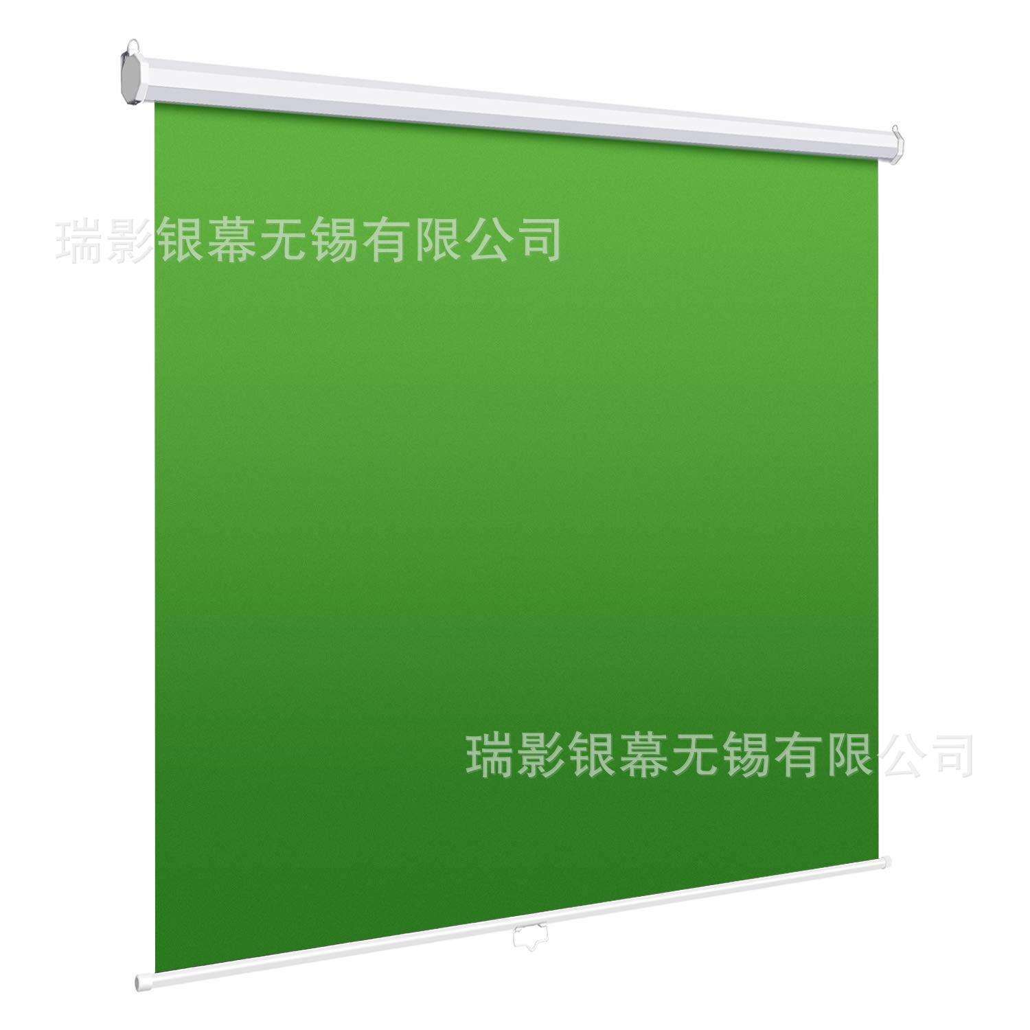 便携式加宽摄影背景布挂墙手动绿布抠图背景替换网红直播拍摄道具