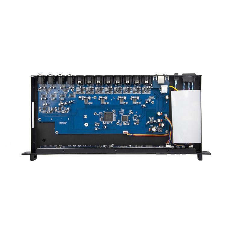 舞台演出4进8出音频处理器音响处理效果器麦克风音频处理器LA-408