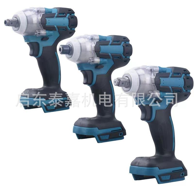 无刷电动扳手大扭力锂电充电扳手冲击汽修架子工木工套筒风炮工具