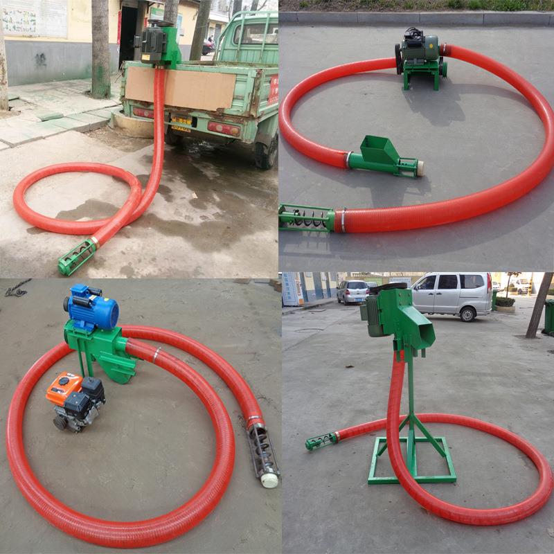 小型车载吸粮机价格和图片小型家用粮食输送机电动抽粮机