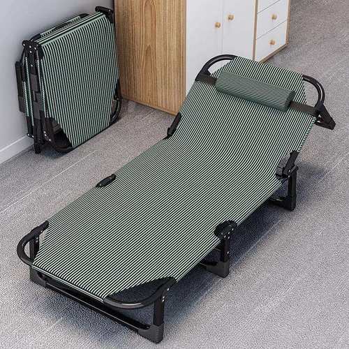 折叠床单人家用简易午休神器办公室成人午睡行军小床陪护便捷躺椅