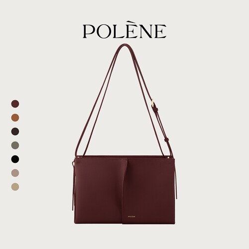 【26年新品】Polene波灵恩BOKY牛皮革手提单肩包