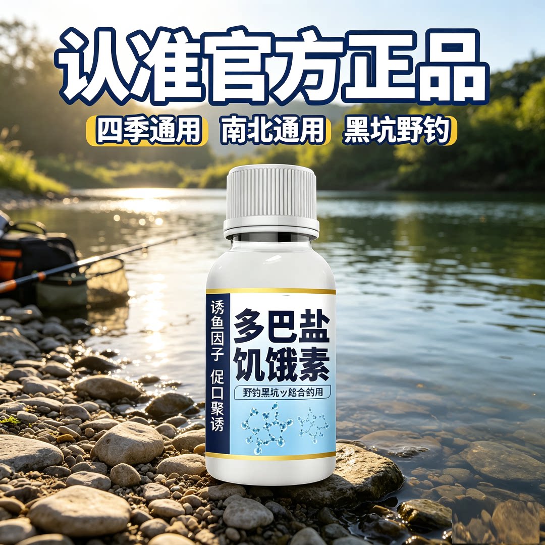 多巴盐鱼类饥饿激素钓鱼小药饵料添加剂开口剂诱鱼剂正品