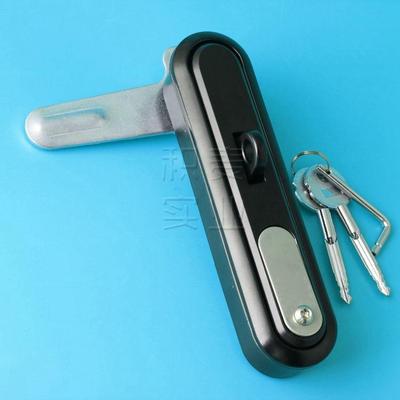 积麦MS8012Z-1-1开关机柜控制箱锁黑色平面锁工业配电器箱锁