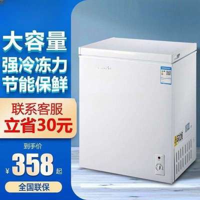 电冰箱冰柜家用省冷柜迷你两用全冷冻箱冷冻小型小冷藏保鲜墨微