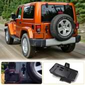 后牌照安装 适用于2007 2017年吉普牧马人JKJKU牌照架 支架