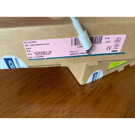 ISA总线16路模拟量输入和数字量I/O卡PCL-812PG