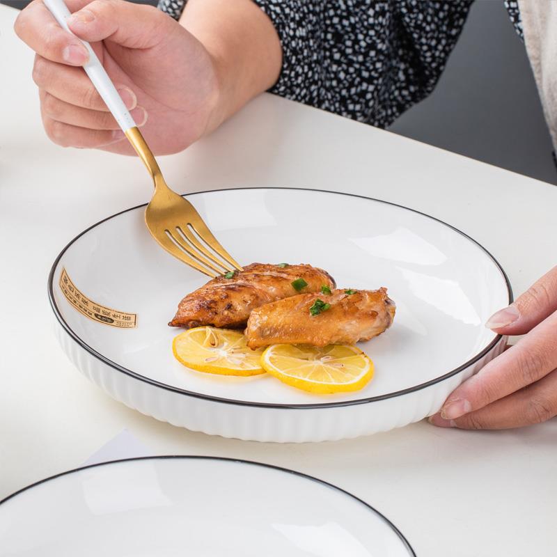 碗一人食一套碗盘网红餐具套装一人用碗筷子单人碗碟个人之满