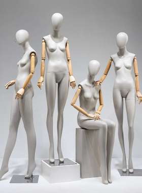 服装店高档模特道具女全身人台ICICLE之禾假人体模特橱窗展示架