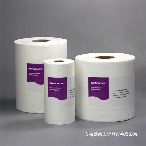 ORDER 工业白色大卷纸多用途吸油吸水清洁除尘无纺布无尘纸无尘布
