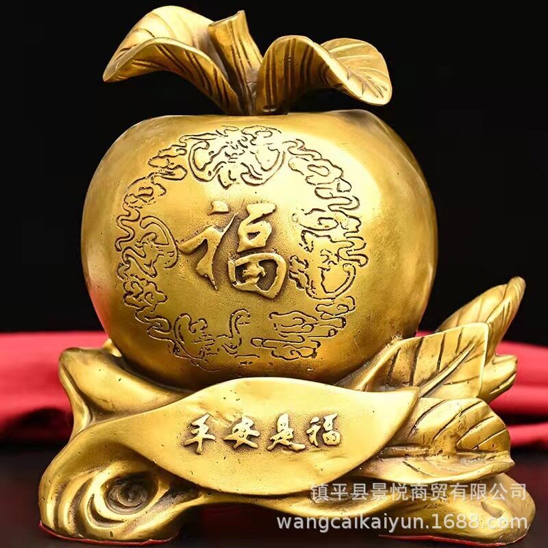 聚宝盆平安是福大号存钱罐摆件