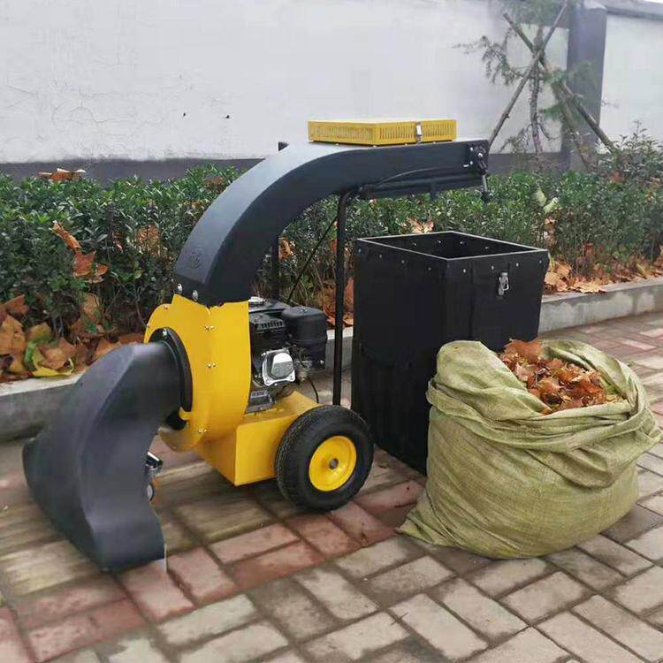 道路清扫机价格市政环卫清扫推车落叶吸尘器推车式树叶收集车