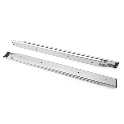 35MM宽双层叠加滑轨 电子机柜导轨 35宽双方向抽拉导轨厂家