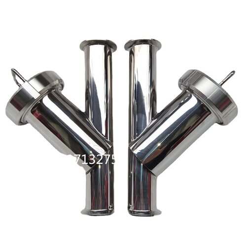 Y型快装过滤器304内螺纹过滤器卫生级卡箍过滤器不锈钢管道过滤器