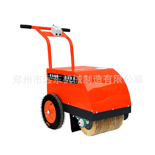 现货400型手推钢板除锈机工字钢结构彩钢瓦电动多功能钢管除锈机