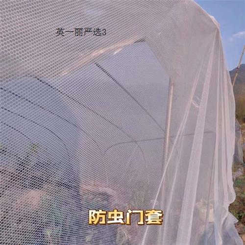 农业瓜果大棚头套棚防虫网种无籽西瓜专用防蜜蜂防鸟门头苍蝇网套