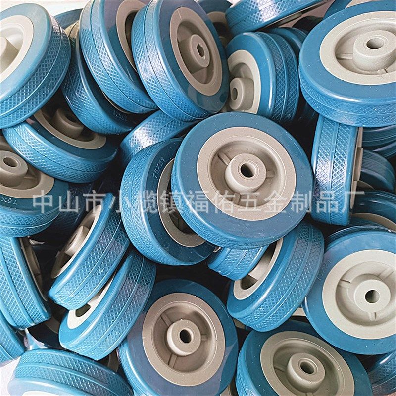 源头厂家轻型3寸4寸5寸2寸2.5寸PVC脚轮单轮耐磨手推车平板车轮子