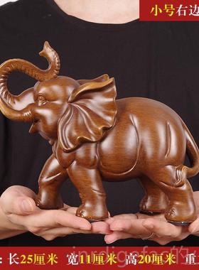 新款招财象摆件一对客厅家居玄关办公大室装公司店饰铺乔桌迁开业