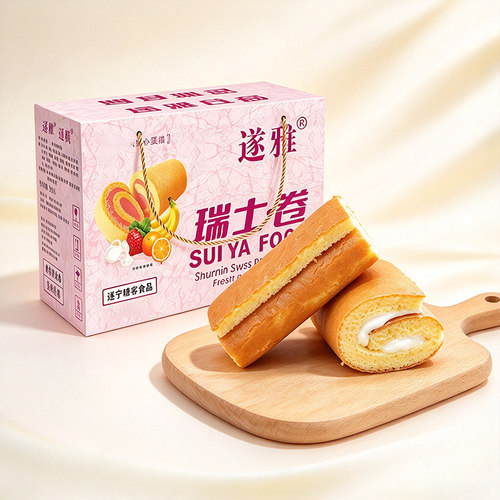 遂雅瑞士卷蛋糕混合装