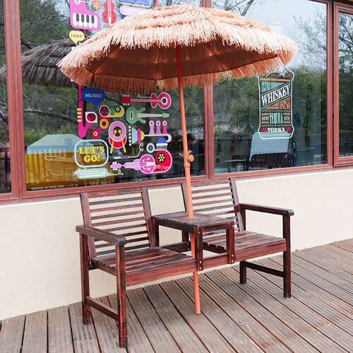 实木茶几桌户外阳台休闲