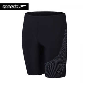 速比涛（Speedo）儿童男泳裤抗氯舒适柔软比赛训练竞速游泳泳裤