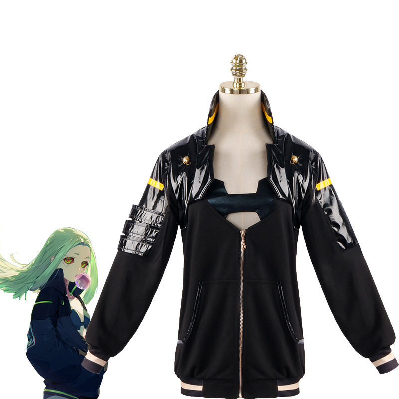 漫兴晨赛博朋克边缘行者瑞贝卡cos服假发 跑手丽贝卡cosplay露西