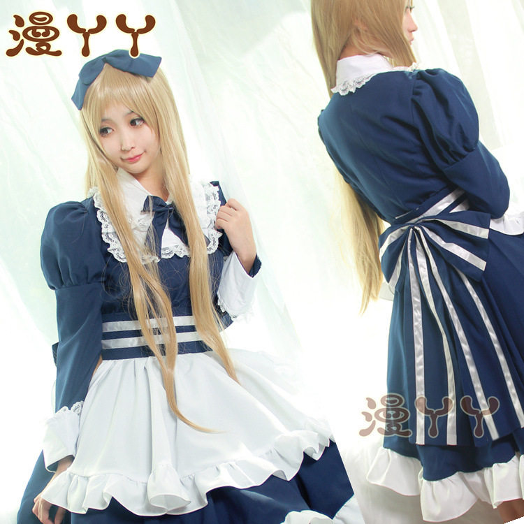 cosplay服装黑塔利亚国拟人白俄罗斯女仆装cos长袖l