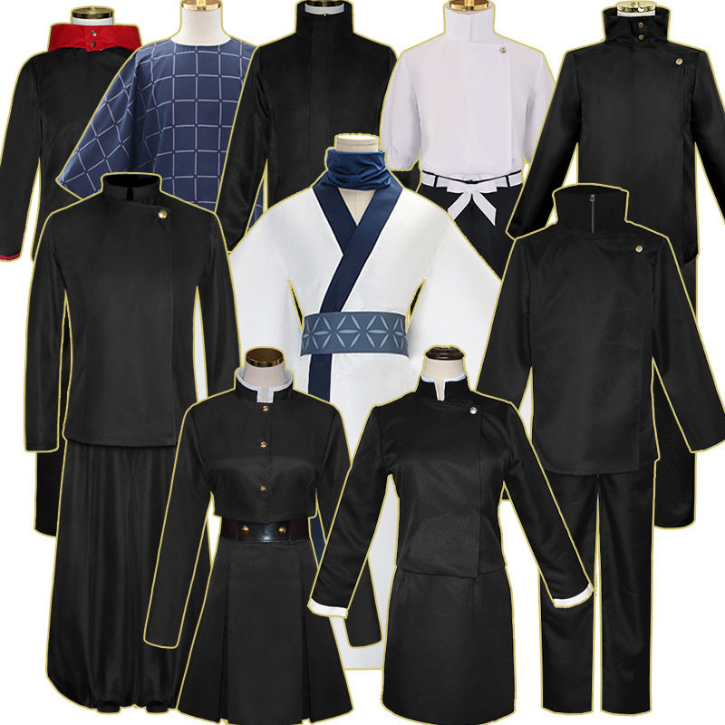 咒术回战cos服五条悟伏黑惠夏油杰狗卷棘 蔷薇cosplay男女服装