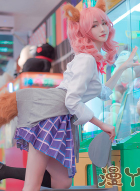 Fate/fateextella玉藻前cosplay服学院装