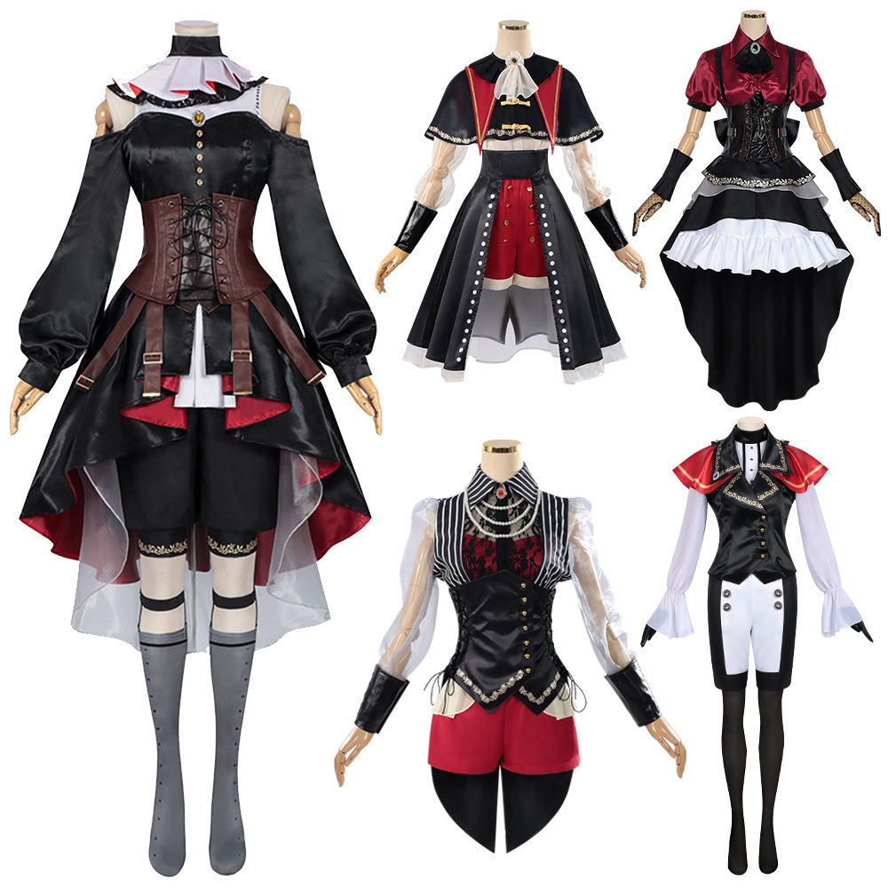 颂乐人偶cos服丰川祥子三角初华祐天寺若麦八幡海铃全套cosplay服图片