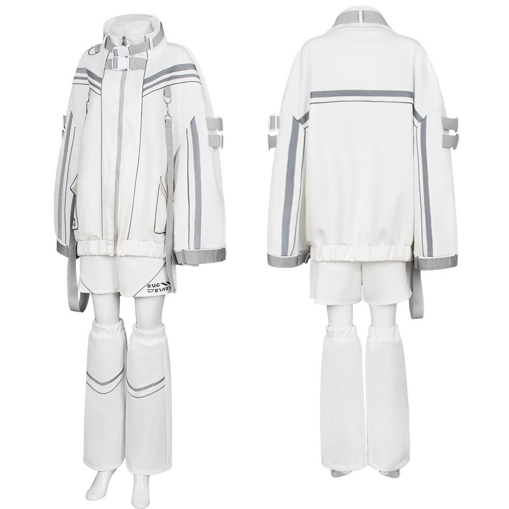 日系赛博朋克风cos服机能风冲锋衣全套万圣节立领y2k文化千禧风