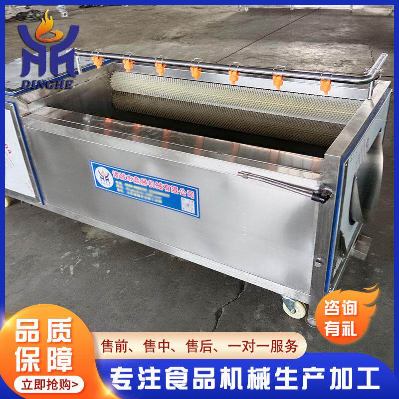 全自动毛辊式喷淋清洗机 土豆鸡头去毛清洗机 不锈钢净菜清洗机