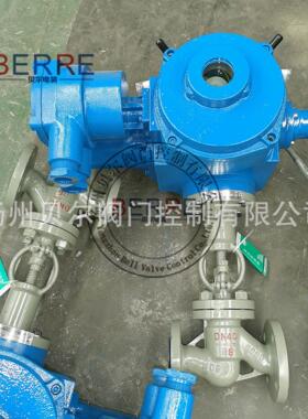 贝尔J941H-25C DN80开关隔爆型电动法兰截止阀
