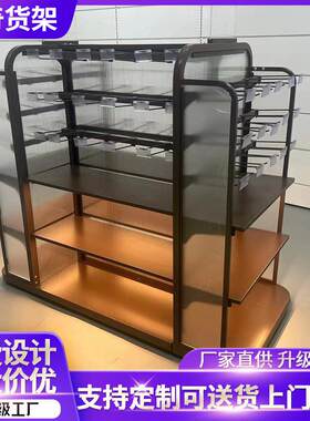 中石油加油站便利店展示架易捷便利店货架展示柜加油站便利店货架