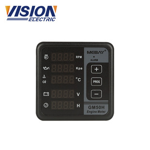 GM50H柴油发电机控制器多功能表监控仪 数字仪表箱保护控制箱