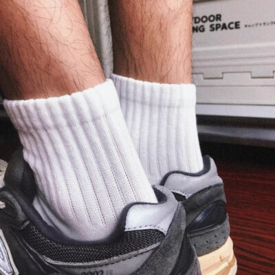 TREETALLIFE舒适毛巾底短袜