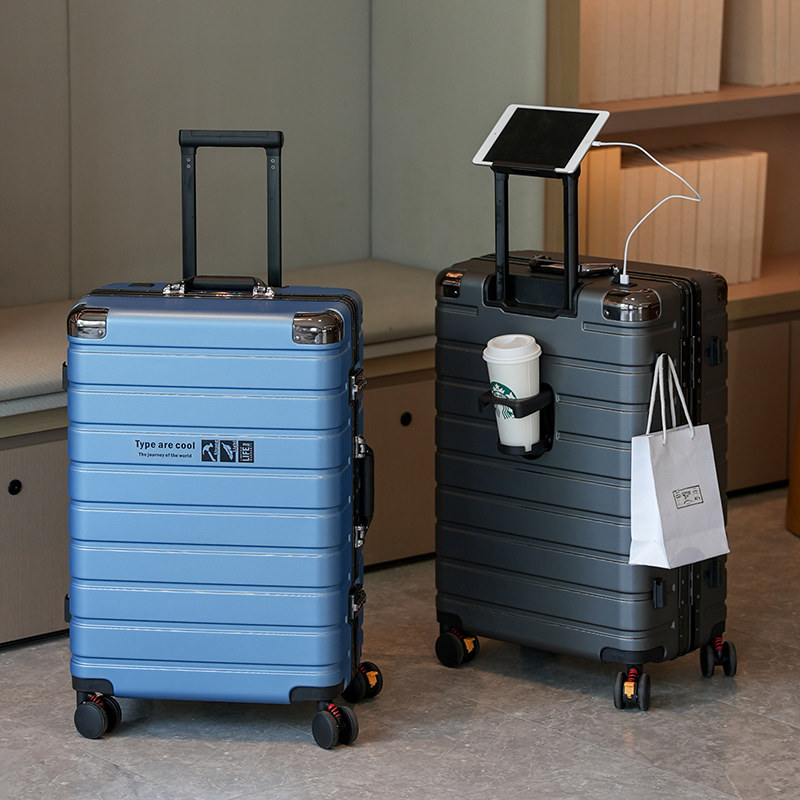旅行箱行李箱铝框拉杆箱万向轮