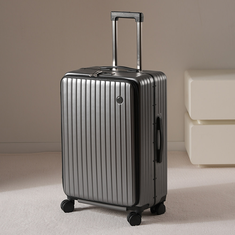 19开超大容量深仓侧开行李箱