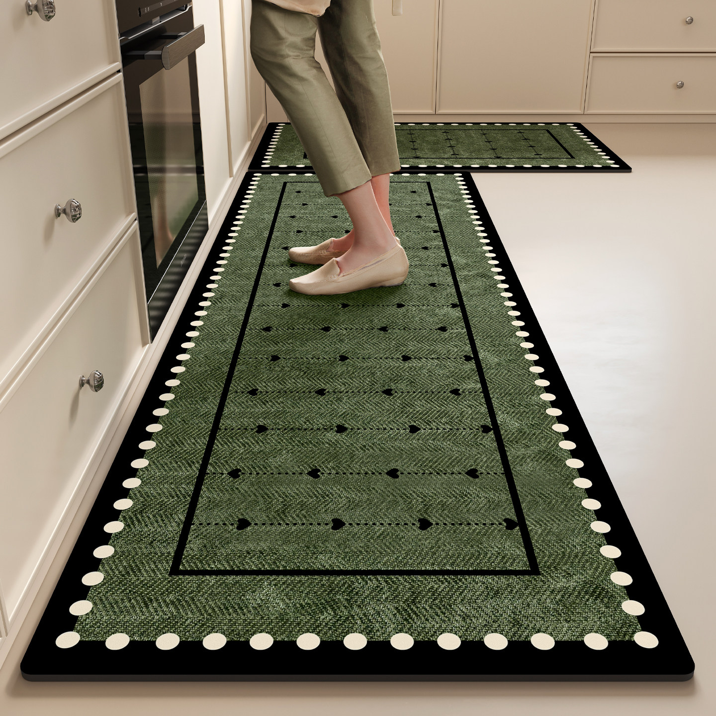 厨房地垫防油防水免洗防滑脚垫地面门口专用加厚硅藻泥吸水地毯垫,居家布艺,厨房地垫,淘宝优惠券,粉丝福利购,淘宝优惠卷