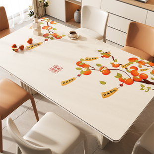 软玻璃pvc桌布防水防油免洗餐桌垫桌面保护垫茶几2026新款桌垫子