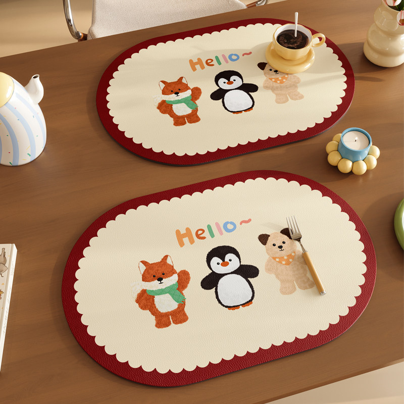 硅胶餐垫防水防油免洗餐桌台面硅胶沥水垫吧台咖啡机垫隔热垫杯垫,居家布艺,餐垫,淘宝优惠券,粉丝福利购,淘宝优惠卷