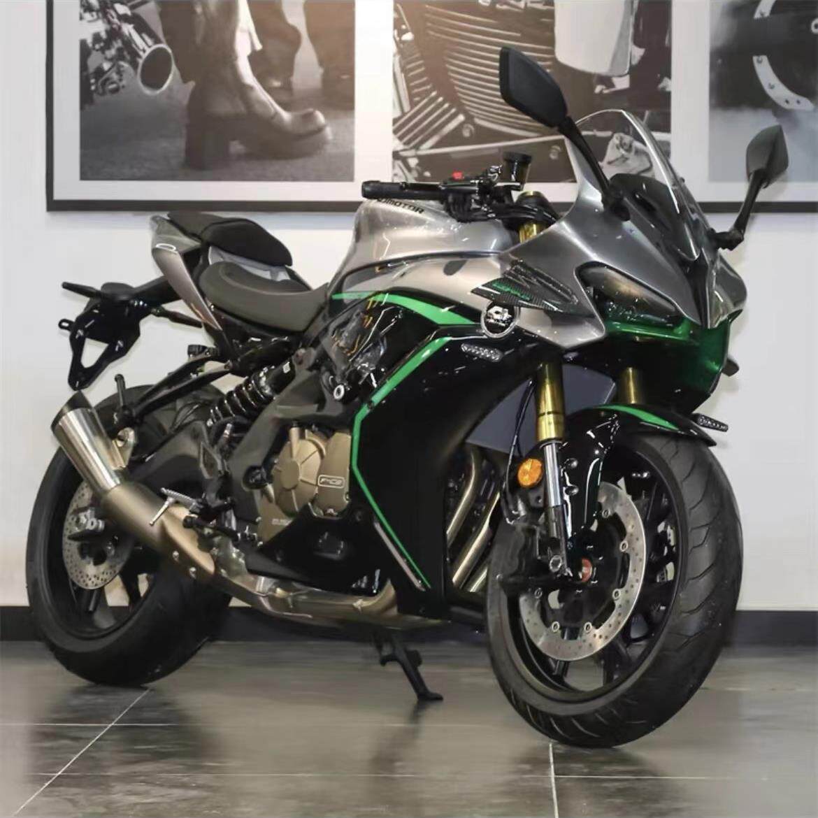 钱江qj赛600四缸水冷重机车赛450双缸水冷跑车公路赛趴赛摩托车